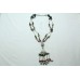 925 Sterling Silver designer Necklace natural multi color tourmaline Gemstone